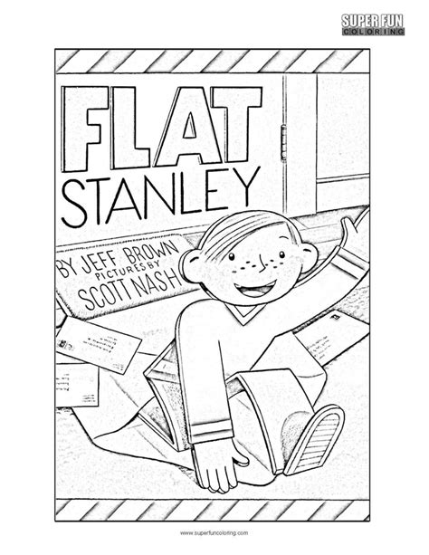 Click on the image to view the Flat Stanley Coloring Page. Print the