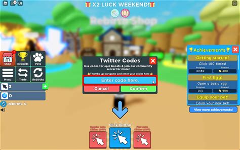 Clicker Simulator codes in Roblox Free Boosts and Clicks October 2022 