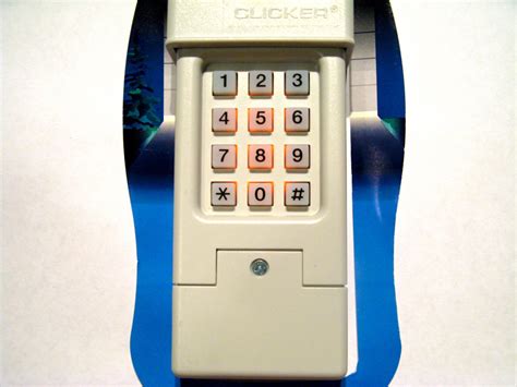 Clicker garage keypad. For early generation keypads. Check the back of the keypad to find the model #. The instructions for the early models are different than later keypads. Here'... 