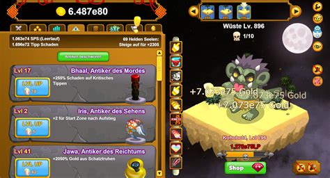 Clicker heroes best ancients. Ancient Souls are the highest obtainable currency used in Clicker Heroes, obtained by Transcending. After level 300, you will unlock the Transcension tab, marked by a levitating eyeball, the Ancient Soul symbol. In it, are the Outsiders as well as the 'Transcend' button. By pressing the button, you will sacrifice your Gold, Heroes, Ancients, Hero Souls, Relics, Forge Cores and Gilds (except ... 