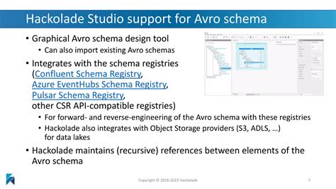 Clickhouse avro.  Once resolved, schemas are cached for optimal performance.  Sep 17, 20...