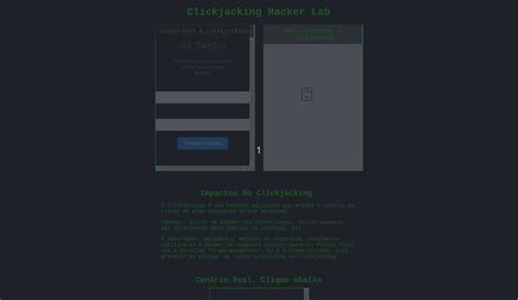Clickjacking github.  The files that you need to comple Oct 12, 2017 · Clickme is a ...