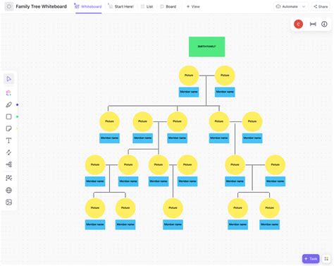 Clickup Family Tree Template
