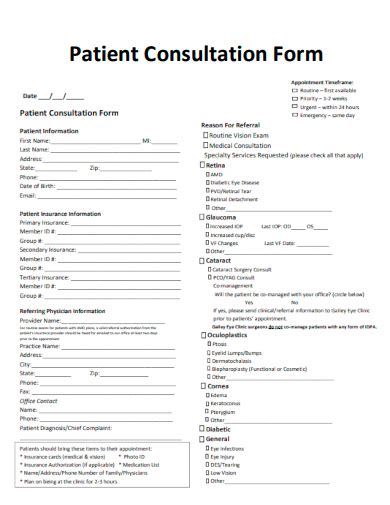 Client Consultation Form Template Feathery
