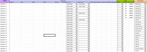 Client Prospect Tracker Spreadsheet Excel Templates Excel