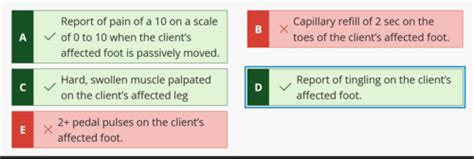 Client Status Module Test Flashcards Quizlet