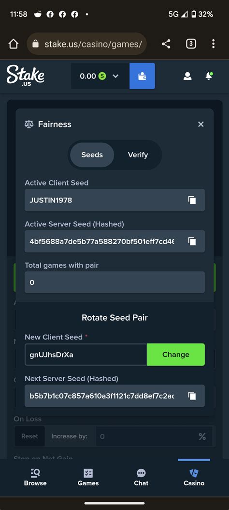 Client seed generator.  The implementation of nonce, ensures we remain committed to your c...