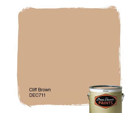 Cliff Brown Paint Color DEC711 Dunn-Edwards Paints