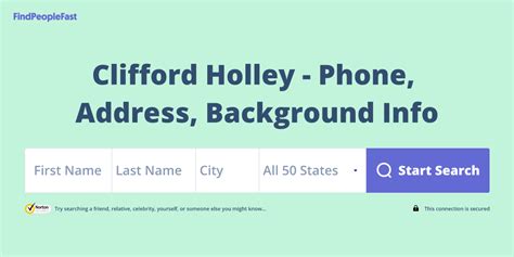 Clifford Holley - Address & Phone Number Whitepages