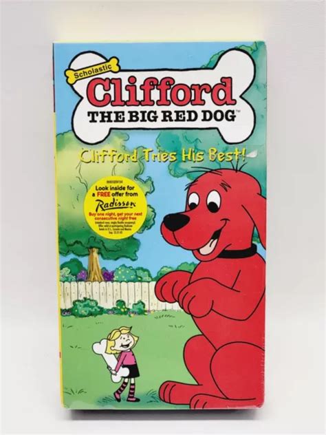 Clifford The Big Red Dog Sealed New VHS Be My Big Red …