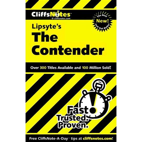 Cliffsnotes on lipsytes the contender cliffsnotes literature guides. - Answers to anatomy and physiology lab manual.