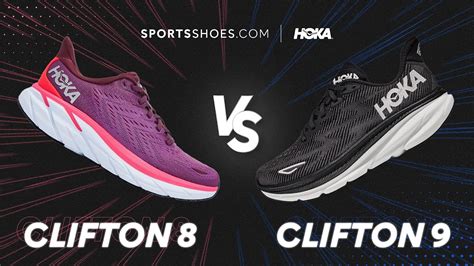 Clifton 8 vs clifton 9. Shoe Softness i. The Clifton 8 continues to be the plush shoe that fans know and love. The soft midsole may lack a little bit of pop, but runners looking for a comfortable long-distance trainer will love the Clifton 8. Becky: "The Clifton 8 has the right amount of softness for me and always feels forgiving on my legs and feet. 