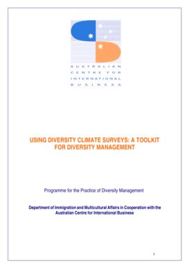 Climate Survey Toolkit