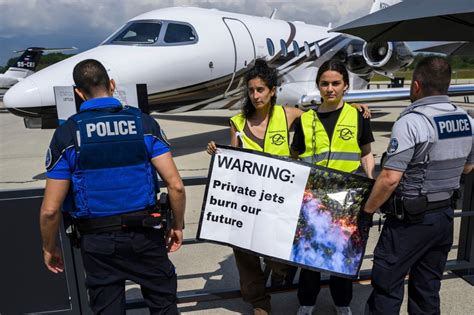Climate activists target jets, yachts and golf across the globe