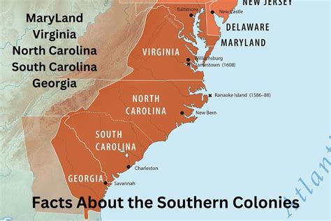 Climate and Geography - The Southern Colonies