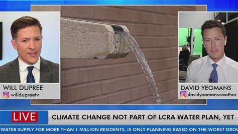 Climate change not part of LCRA water plan. KXAN investigation may change that