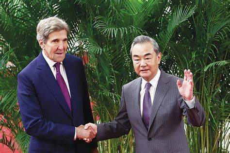 Climate envoy John Kerry meets with Chinese officials in a new US push to stabilize rocky relations