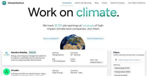 Climate jobs amsterdam.  ClimateTechList is the web's most comprehensive climate, climate ...
