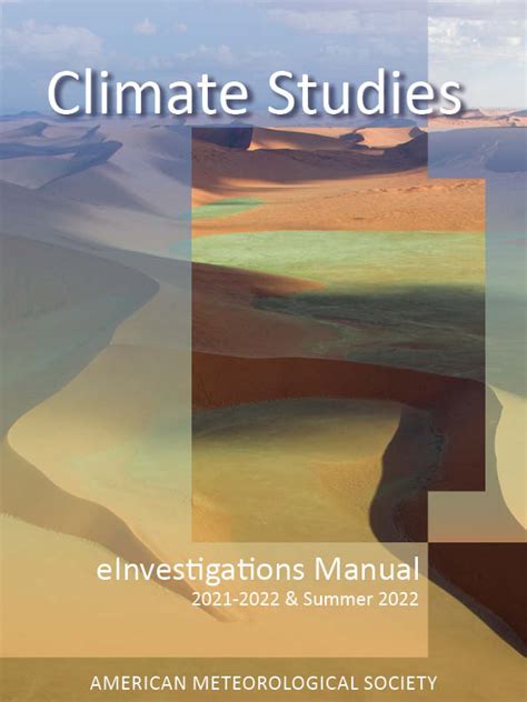 Climate studies investigations manual answers 2b. - Riassunto del capitolo 20 del campo.