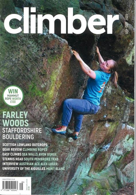 Climber magazine subscription.  If you place Subscribe to Climber Magazine, S...