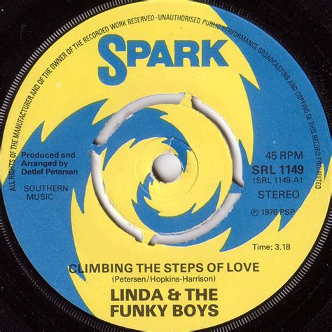 Climbing The Steps Of Love - Single by Linda & The Funky Boys