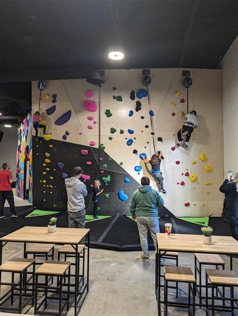 Climbing centre birthday party.  Conquer our colour-coded climbs to ex...