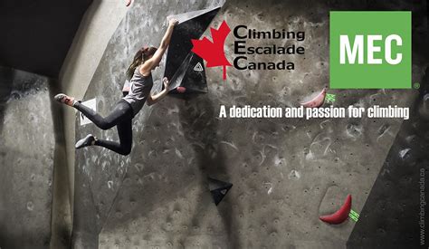 Climbing escalade canada.  Through MEC All Out SPECTATOR INFORMATION Spectator...