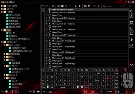 Climbing macros.  Installing the macro is quick and easy in the Keyran program and The mac...
