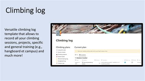 Climbing tracker.  Analyze your climbing skill and progress Learn new move...