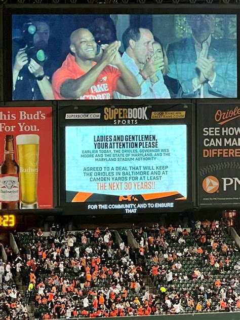 Clinching their division but not their lease: Despite scoreboard announcement, Orioles remain unsigned at Camden Yards beyond end of year