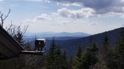 There’s a Clingmans Dome webcam. The weather can change, but you might try checking this Clingmans Dome webcam for live views before you leave your hotel to see what it might be like. No dogs on the trail to Clingmans Dome . In general, Great Smoky Mountains National Park is not a pet-friendly park when it comes to hiking trails.. 