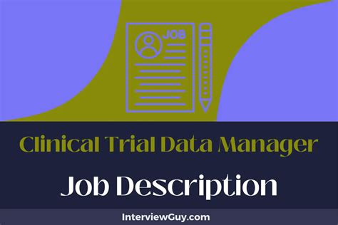 Clinical Data Manager Job Description For 2024 - Zippia