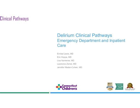 Clinical Pathways Connecticut Children