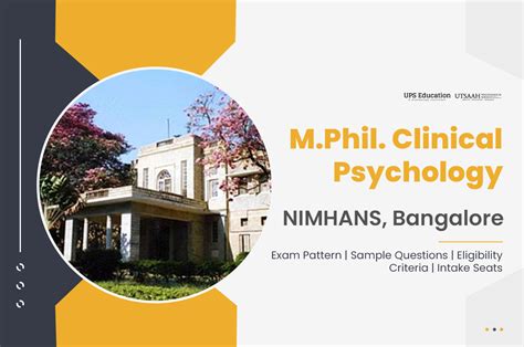 Clinical Psychology-Mphil – NIMHANS