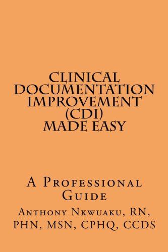 Clinical documentation improvement cdi made easy a professional guide. - Verallgemeinerungen der erlangschen und engsetschen formeln..