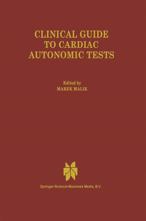 Clinical guide to cardiac autonomic tests reprint. - Free 2003 chevy s 10 manual.