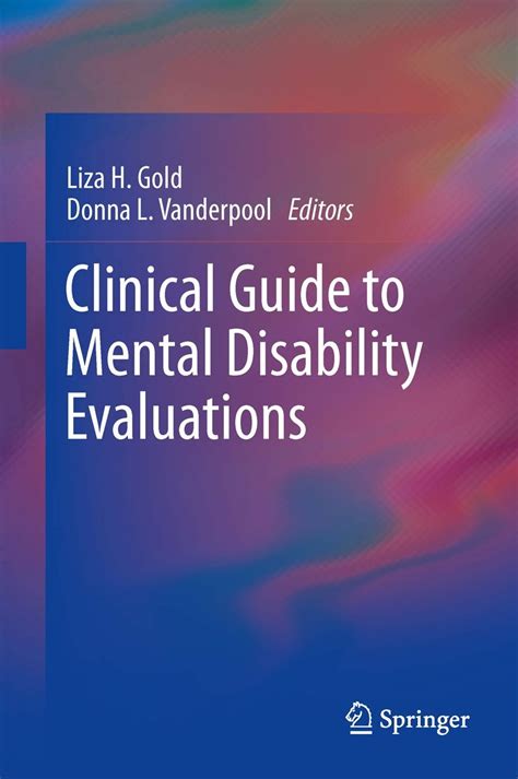 Clinical guide to mental disability evaluations. - Einzige heilmittel bei nervenleiden (neurasthenie etc.).