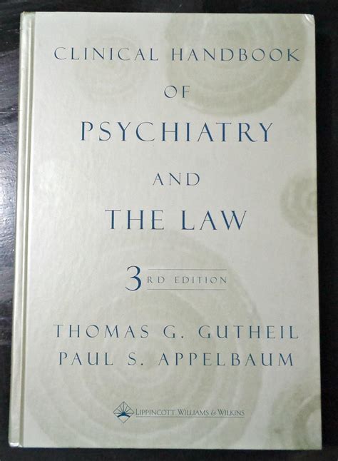 Clinical handbook of psychiatry and the law by paul s appelbaum. - Mujer y participación política en el ecuador.