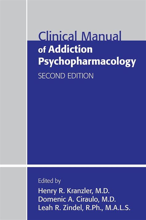 Clinical manual of addiction psychopharmacology second edition. - Discrete mathematics and its applications 6th edition solution manual.