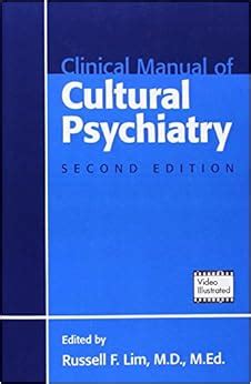 Clinical manual of cultural psychiatry second edition by russell f lim m d m ed. - Opsporen van tumormetastasen in het skelet met behulp van strontium-85..