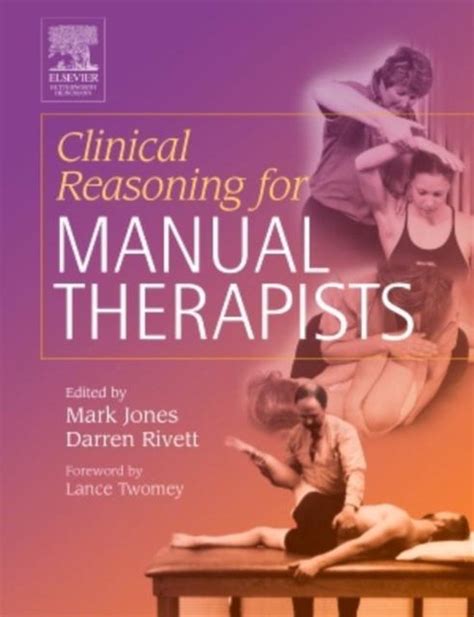 Clinical reasoning for manual therapists by mark a jones. - Schaeff skl serie 850 a operazione manuale di riparazione.