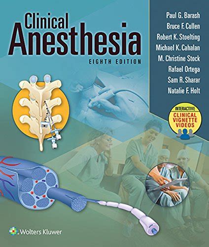 Read Online Clinical Anesthesia 8E Print  Ebook With Multimedia By Paul G Barash
