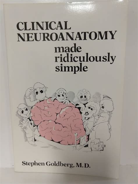 Read Online Clinical Neuroanatomy Made Ridiculously Simple By Stephen Goldberg