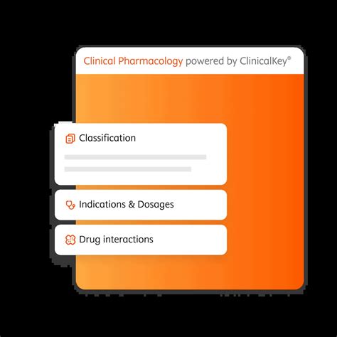 Clinicalkey clinical pharmacology. Clinical Pharmacology powered by ClinicalKey is available by subscription only. If you use Clinical Pharmacology through your place of business, this means your company has an institutional subscription and it would be possible to gain access to this application through your own internal policies and procedures. 