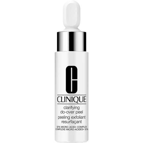 Clinique clarifying do over peel. · It’s the perfect complement to our twice-daily instant exfoliator, Clarifying Lotion. For a multi-level exfoliation, use Clarifying Do-Over Peel 2-3 nights a week and then on other nights and every morning, use Clarifying Lotion. Proven Results: After 1 use:* - Wake up to more radiant-looking skin. - Boost the look of skin clarity. 