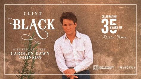 Clint black tour. “Performing live in concert is the most rewarding part of my career,” Black says. “It’s a chance every night, to connect with people through music and laughter in an exchange with the audience that goes beyond just playing music. 