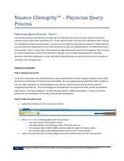 Clintegrity Physician Query Part 2 101218.pdf - Nuance...