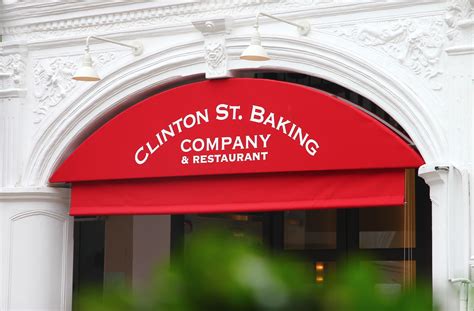 Clinton baking company. 4 Clinton Street (btw. East Houston & Stanton), New York, NY 10002 Map Phone: 646-602-6263 ©2024 Clinton St. Baking Co. & Restaurant, All Rights ... 