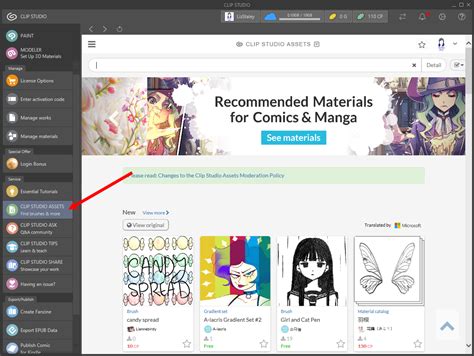 Clip Studio Assets
