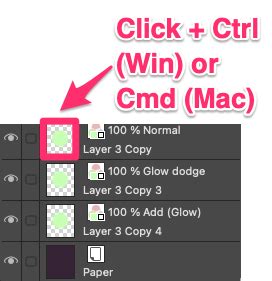 Clip Studio Paint Glow Effect